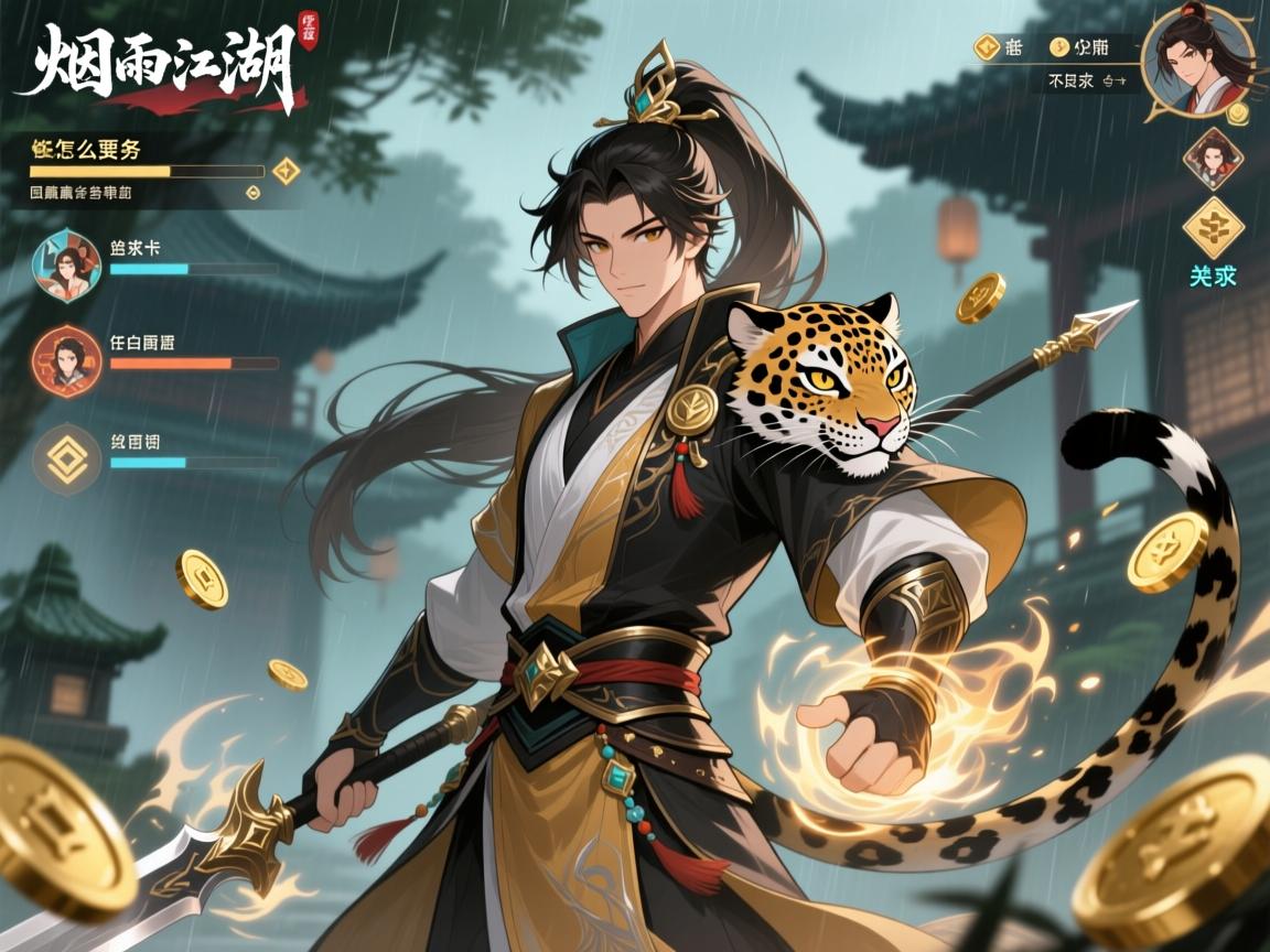 烟雨江湖金钱豹,任务怎么触发,关键选择有哪些,隐藏结局怎么达成,战力要求多少 烟雨江湖金钱豹,任务怎么触发,关键选择有哪些,隐藏结局怎么达成,战力要求多少