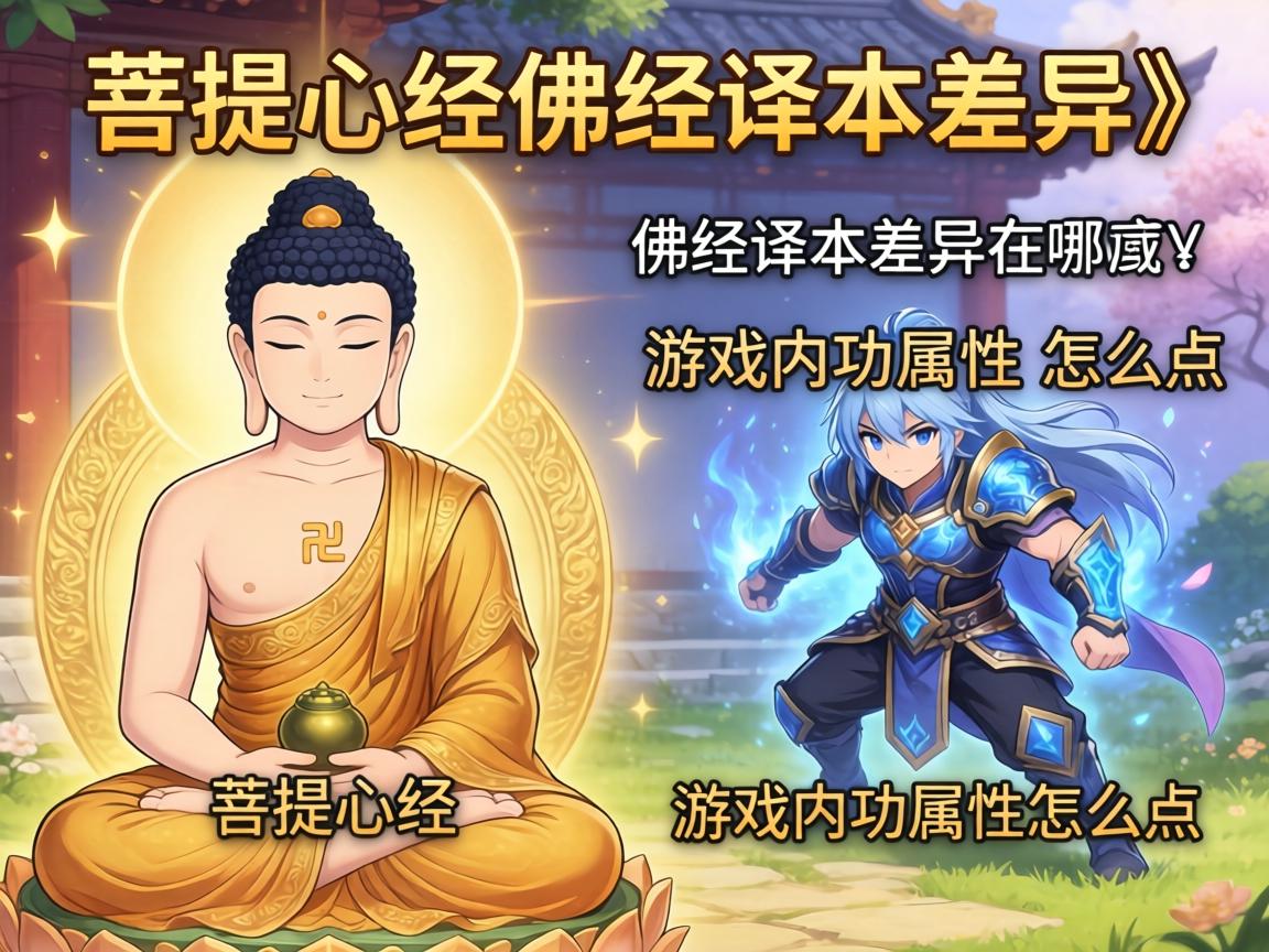 菩提心经:佛经译本差异在哪,游戏内功属性怎么点 菩提心经:佛经译本差异在哪,游戏内功属性怎么点