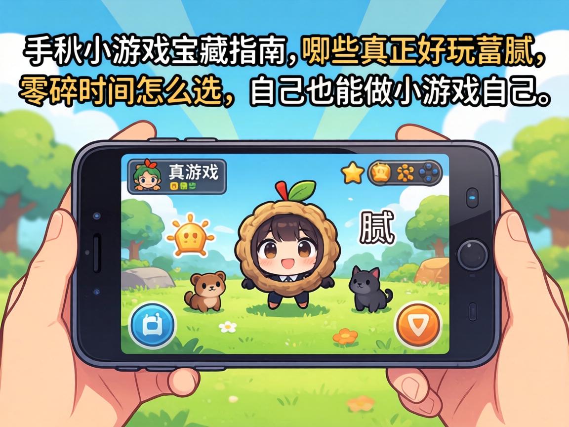手机小游戏宝藏指南,哪些真正好玩不腻,零碎时间怎么选,自己也能做小游戏吗 手机小游戏宝藏指南,哪些真正好玩不腻,零碎时间怎么选,自己也能做小游戏吗