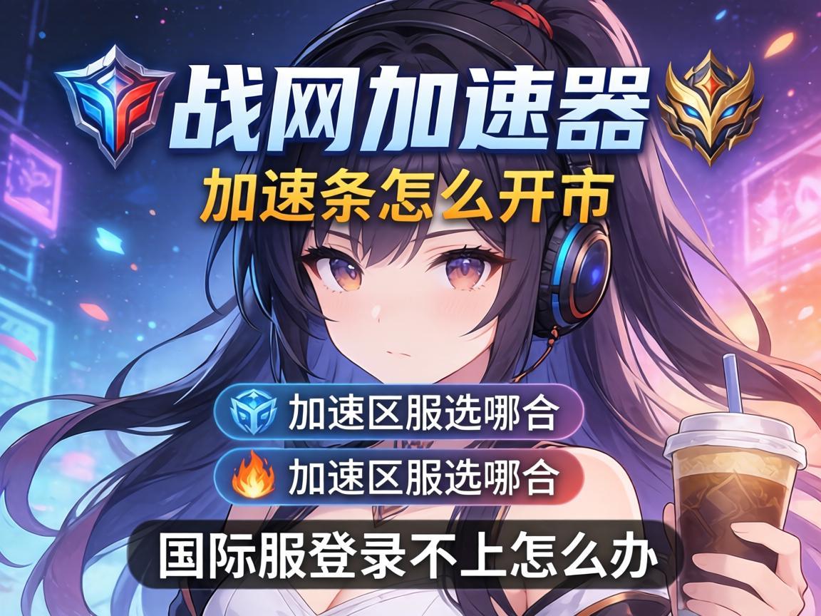 战网加速器怎么开,加速区服选哪个,国际服登录不上怎么办 战网加速器怎么开,加速区服选哪个,国际服登录不上怎么办
