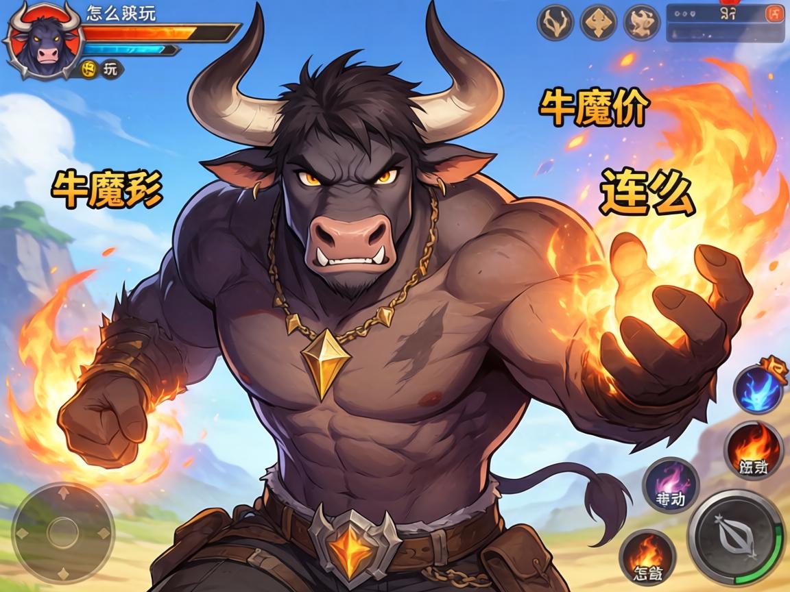 牛魔,牛魔怎么玩,牛魔背景故事是什么,牛魔技能怎么连招 牛魔,牛魔怎么玩,牛魔背景故事是什么,牛魔技能怎么连招