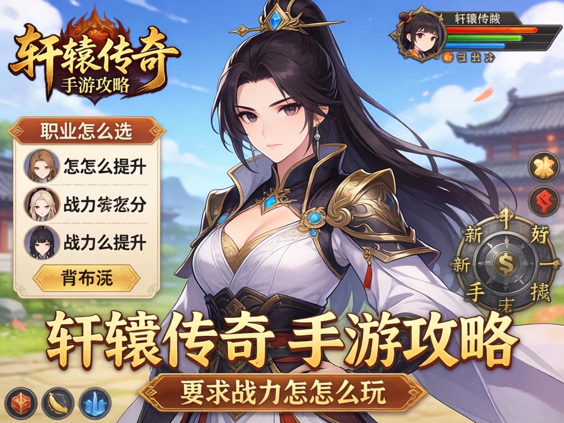 轩辕传奇手游攻略,职业怎么选,战力怎么提升,新手怎么玩 轩辕传奇手游攻略,职业怎么选,战力怎么提升,新手怎么玩