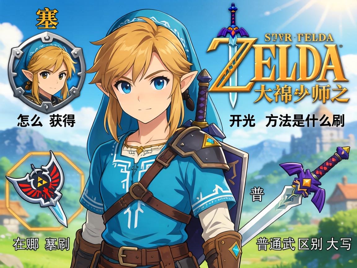 塞尔达大师之剑怎么获得,在哪刷,开光方法是什么,和普通武器区别大吗 塞尔达大师之剑怎么获得,在哪刷,开光方法是什么,和普通武器区别大吗